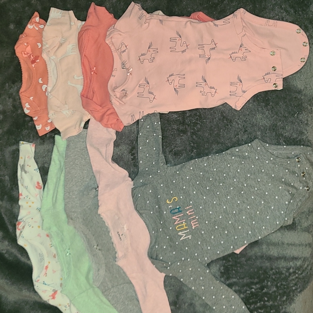 Carter's 3 Month Long & Short Sleeve Bundle